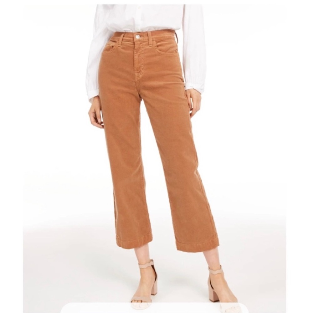 7 For All Mankind Alexa Cropped Corduroy’s 27 penny